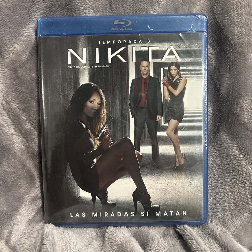 Nikita Temporada 3 Third Season Blu-ray 4-Disc Set Mexico Import Region A‎